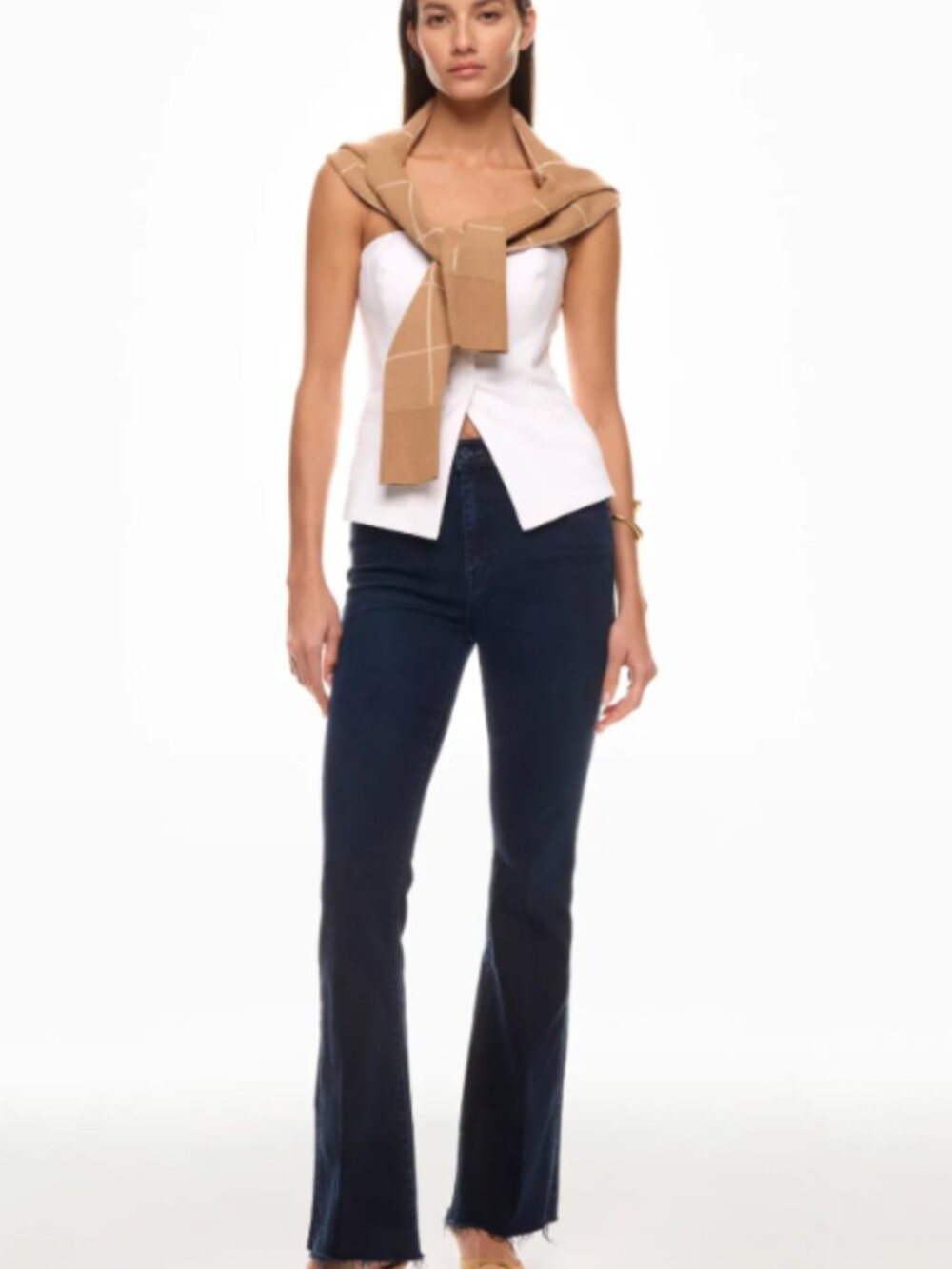 RTR-209 MOTHER The Weekender Fray Jeans
